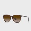 Lunettes de soleil Wayfarer marron pour femme Ralph Lauren 0Ra5293