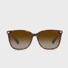 Lunettes de soleil Wayfarer marron pour femme Ralph Lauren 0Ra5293