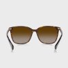 Lunettes de soleil Wayfarer marron pour femme Ralph Lauren 0Ra5293