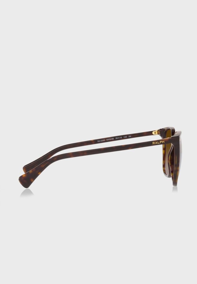 Lunettes de soleil Wayfarer marron pour femme Ralph Lauren 0Ra5293