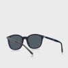 Lunettes de soleil Wayfarers bleu marine pour homme Ralph Lauren 0Ph4188
