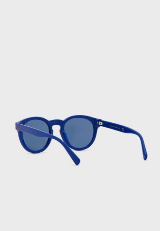 Lunettes de soleil Wayfarers bleues pour homme Ralph Lauren 0Ph4184