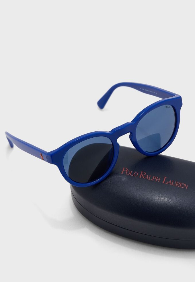 Lunettes de soleil Wayfarers bleues pour homme Ralph Lauren 0Ph4184 Lunettes de soleil Wayfarers bleues pour homme Ralph Lauren 0Ph4184