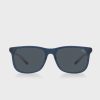 Lunettes de soleil Wayfarers bleues pour homme Ralph Lauren 0Ph4186U