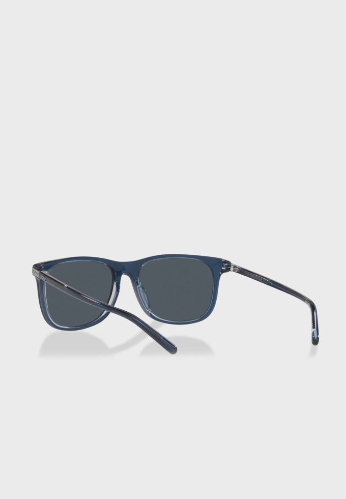Lunettes de soleil Wayfarers bleues pour homme Ralph Lauren 0Ph4186U