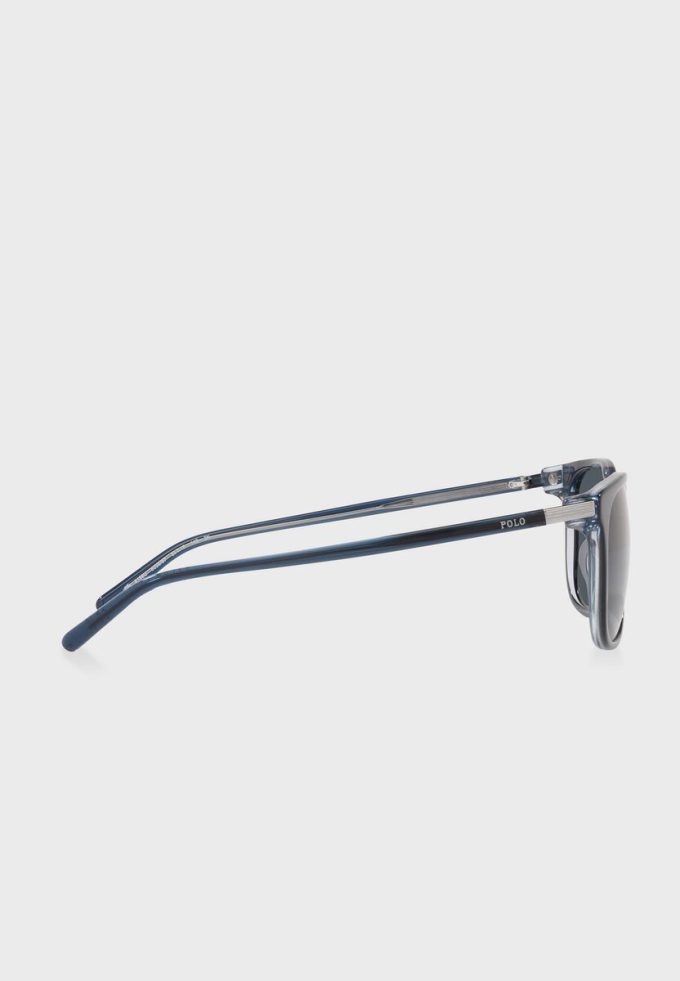 Lunettes de soleil Wayfarers bleues pour homme Ralph Lauren 0Ph4186U