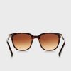 Lunettes de soleil Wayfarers marron pour femme Ralph Lauren 0RA5206 en écaille de tortue