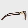 Lunettes de soleil Wayfarers marron pour femme Ralph Lauren 0RA5206 en écaille de tortue