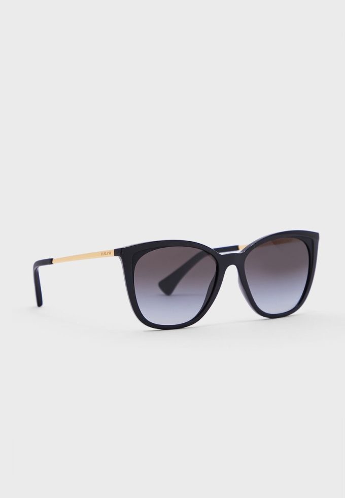 Lunettes de soleil Wayfarers noires pour femme Ralph Lauren 0Ra5280 Lunettes de soleil Wayfarers noires pour femme Ralph Lauren 0Ra5280