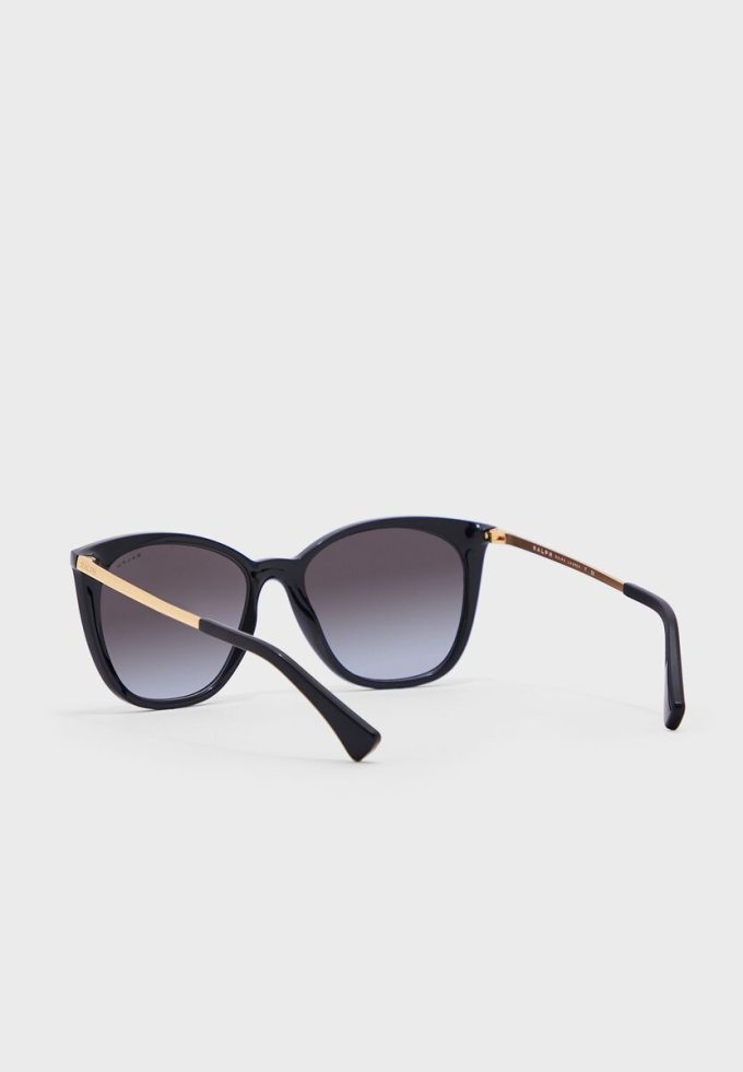 Lunettes de soleil Wayfarers noires pour femme Ralph Lauren 0Ra5280 Lunettes de soleil Wayfarers noires pour femme Ralph Lauren 0Ra5280
