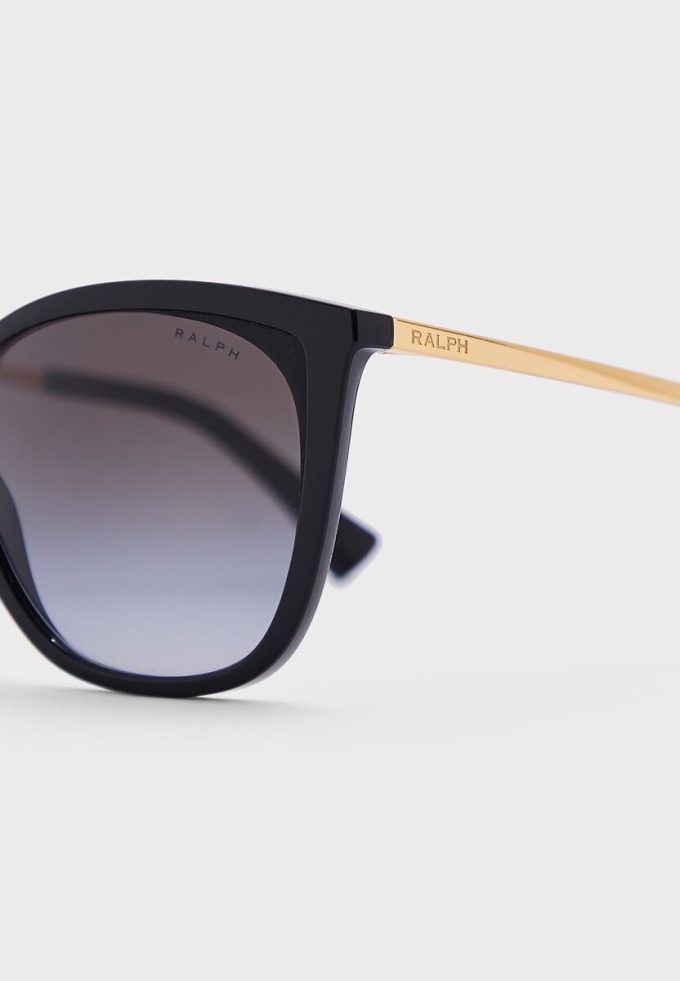 Lunettes de soleil Wayfarers noires pour femme Ralph Lauren 0Ra5280 Lunettes de soleil Wayfarers noires pour femme Ralph Lauren 0Ra5280