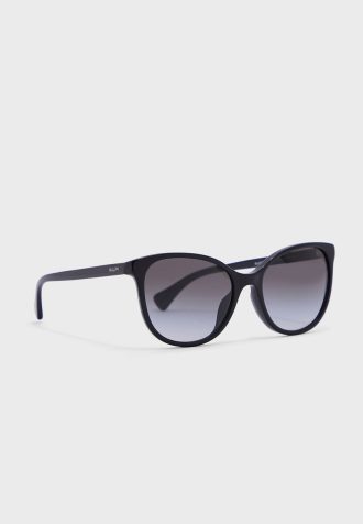 Lunettes de soleil Wayfarers noires pour femme Ralph Lauren 0Ra5282U