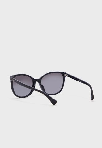 Lunettes de soleil Wayfarers noires pour femme Ralph Lauren 0Ra5282U
