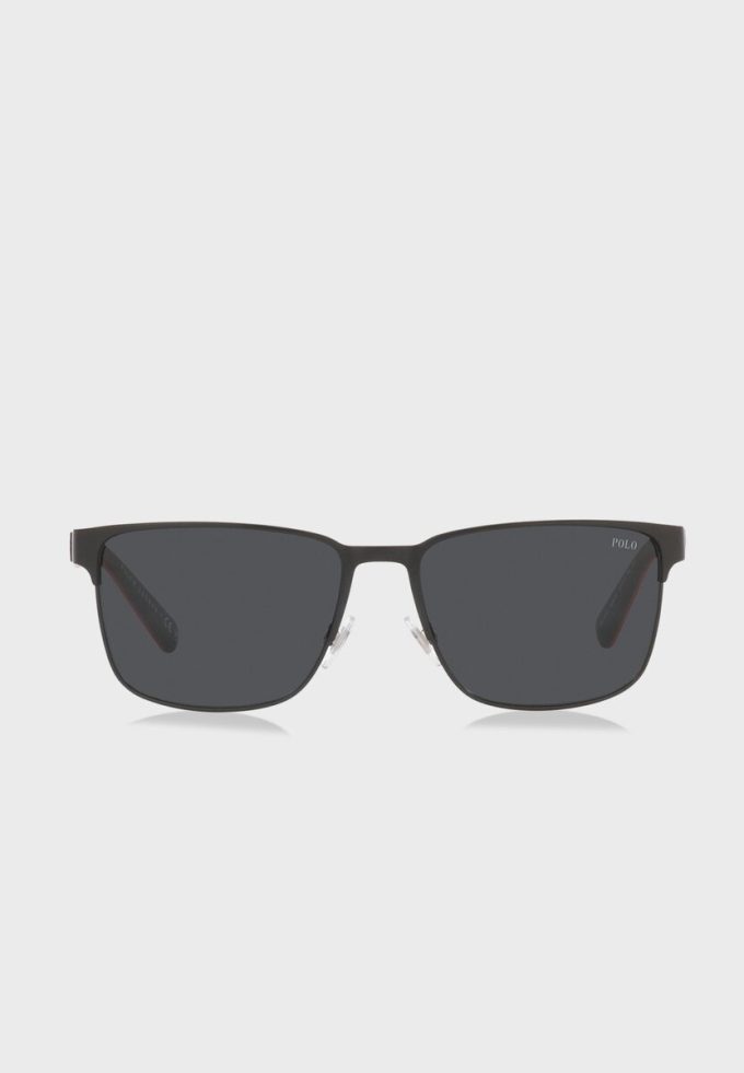 Lunettes de soleil Wayfarers noires pour homme Ralph Lauren 0Ph3143 Lunettes de soleil Wayfarers noires pour homme Ralph Lauren 0Ph3143