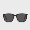 Lunettes de soleil Wayfarers noires pour homme Ralph Lauren 0Ph4185U Lunettes de soleil Wayfarers noires pour homme Ralph Lauren 0Ph4185U
