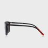 Lunettes de soleil Wayfarers noires pour homme Ralph Lauren 0Ph4185U Lunettes de soleil Wayfarers noires pour homme Ralph Lauren 0Ph4185U