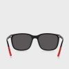 Lunettes de soleil Wayfarers noires pour homme Ralph Lauren 0Ph4185U Lunettes de soleil Wayfarers noires pour homme Ralph Lauren 0Ph4185U