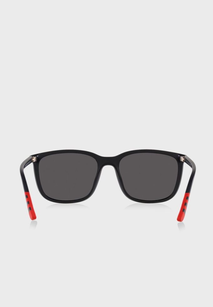 Lunettes de soleil Wayfarers noires pour homme Ralph Lauren 0Ph4185U Lunettes de soleil Wayfarers noires pour homme Ralph Lauren 0Ph4185U