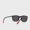 Lunettes de soleil Wayfarers noires pour homme Ralph Lauren 0Ph4185U Lunettes de soleil Wayfarers noires pour homme Ralph Lauren 0Ph4185U