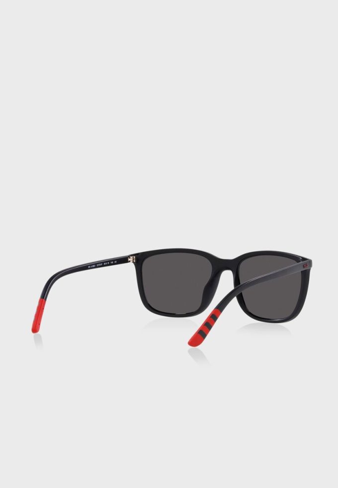 Lunettes de soleil Wayfarers noires pour homme Ralph Lauren 0Ph4185U Lunettes de soleil Wayfarers noires pour homme Ralph Lauren 0Ph4185U