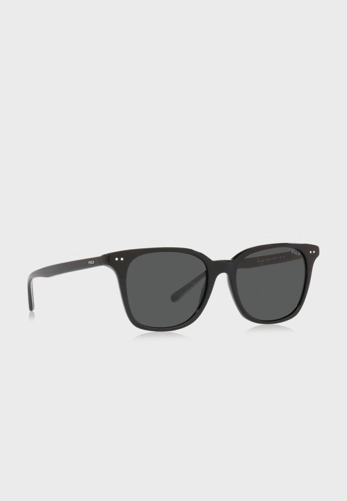 Lunettes de soleil Wayfarers noires pour homme Ralph Lauren 0Ph4187 Lunettes de soleil Wayfarers noires pour homme Ralph Lauren 0Ph4187