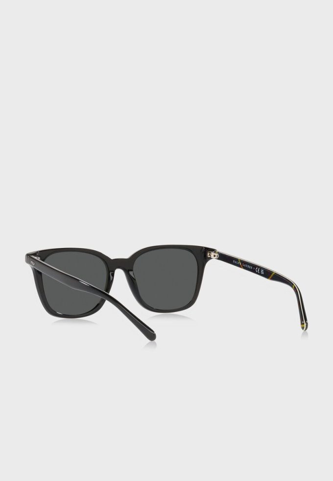 Lunettes de soleil Wayfarers noires pour homme Ralph Lauren 0Ph4187 Lunettes de soleil Wayfarers noires pour homme Ralph Lauren 0Ph4187