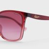 Lunettes de soleil Wayfarers rouges pour femme Ralph Lauren 0Ra5281U