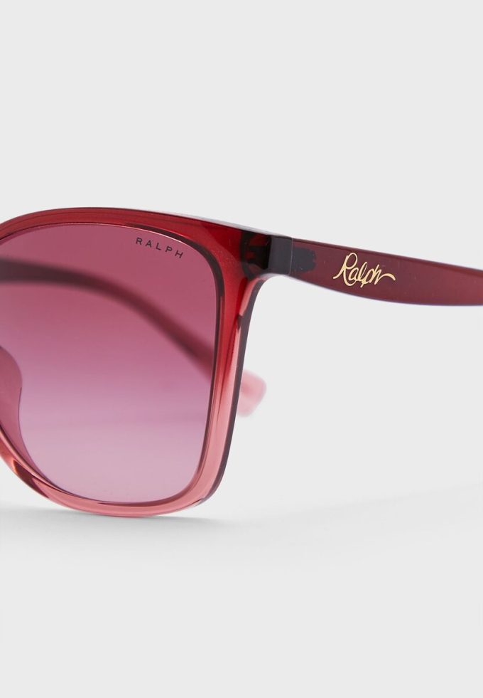 Lunettes de soleil Wayfarers rouges pour femme Ralph Lauren 0Ra5281U