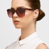 Lunettes de soleil Wayfarers rouges pour femme Ralph Lauren 0Ra5281U