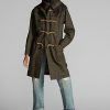 Manteaux en laine à carreaux multicolores Ralph Lauren pour femmes