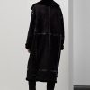 Manteaux en peau lainée mérinos Lanthe de Ralph Lauren pour femmes noires Manteaux en peau lainée mérinos Lanthe de Ralph Lauren pour femmes noires