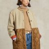 Manteaux hybrides imperméables à doublure ceinturée pour femmes Ralph Lauren marron