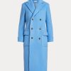 Manteaux polo bleus pour femmes de la collection Spelman de Ralph Lauren Manteaux polo bleus pour femmes de la collection Spelman de Ralph Lauren