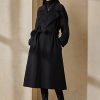Manteaux portefeuille Leonarda noirs pour femmes Ralph Lauren
