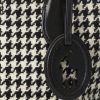 Mini sacs fourre-tout Bellport Ralph Lauren à motif pied-de-poule noir et blanc pour femme