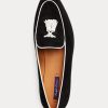 Mocassins beiges/blancs en daim de chèvre à pampilles Ralph Lauren Laurel pour femme Mocassins beiges/blancs en daim de chèvre à pampilles Ralph Lauren Laurel pour femme