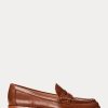 Mocassins en cuir bruni Wynnie de Ralph Lauren pour femme