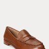 Mocassins en cuir bruni Wynnie de Ralph Lauren pour femme
