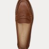 Mocassins en cuir bruni Wynnie de Ralph Lauren pour femme