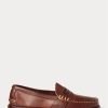 Mocassins en cuir marron Edric pour homme Ralph Lauren Mocassins en cuir marron Edric pour homme Ralph Lauren