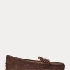 Mocassins en daim marron pour femmes Ralph Lauren Barnsbury Mocassins en daim marron pour femmes Ralph Lauren Barnsbury