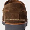 Mocassins en daim Ranger Ralph Lauren chocolat pour homme Mocassins en daim Ranger Ralph Lauren chocolat pour homme