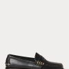 Mocassins noirs en cuir Edric pour homme Ralph Lauren
