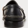 Mocassins noirs en cuir Edric pour homme Ralph Lauren