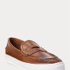 Mocassins Penny en cuir marron pour homme Ralph Lauren Keaton Mocassins Penny en cuir marron pour homme Ralph Lauren Keaton