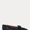 Mocassins pointus en laine à carreaux Ashtyn de Ralph Lauren pour femmes Mocassins pointus en laine à carreaux Ashtyn de Ralph Lauren pour femmes