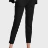 Pantalon ajusté noir Ralph Lauren pour femme