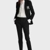 Pantalon ajusté noir Ralph Lauren pour femme