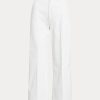 Pantalon chino large blanc Ralph Lauren pour femme Pantalon chino large blanc Ralph Lauren pour femme