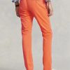 Pantalon chino slim extensible orange Ralph Lauren pour homme